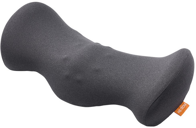 헤솜 메모리폼 경추 허리베개, 1개, 다크그레이
