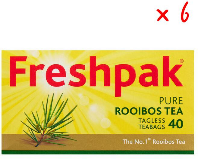 프레쉬팍 루이보스 티, 6개, 40개입, 100g
