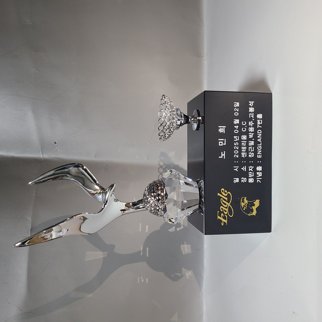 가성비 이글기념패 독수리이글트로피, 실버, 1개