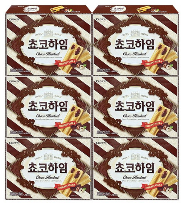 크라운 쵸코하임, 284g, 6개