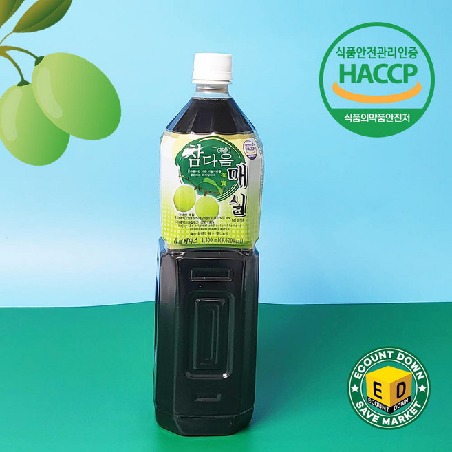 파낙스 참다음 매실, 1.5L, 1개