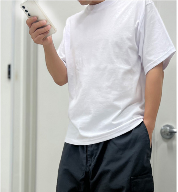 샤카웨어 크롭 반팔 7.5 맥스 헤비웨이트 숏슬리브 크롭티