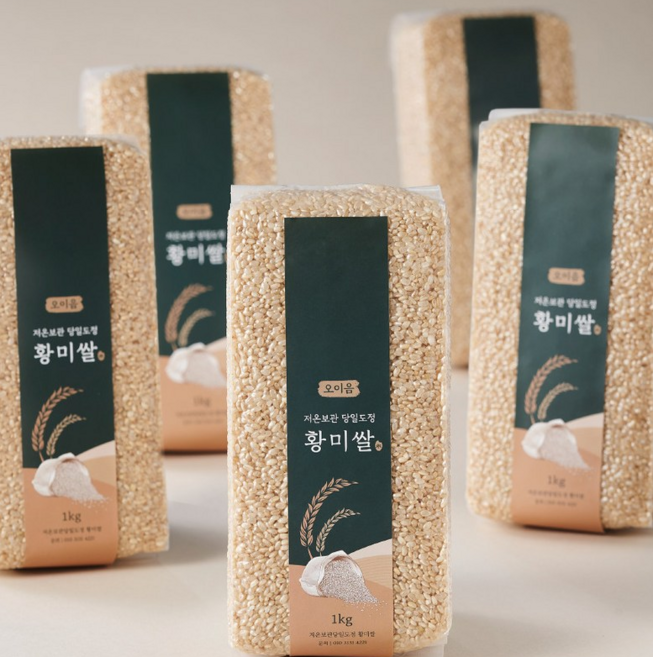 오이음 당일도정 오분도미 소포장 상주 아자개쌀 일품미, 2kg, 1개