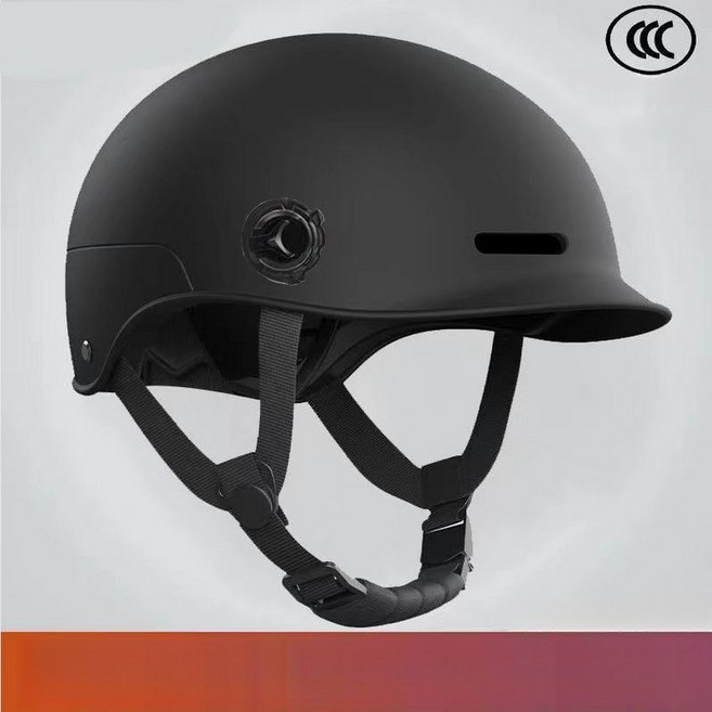 해피유통 남여공용 심플 커플 여름 헬멧 jhzhq, 블랙