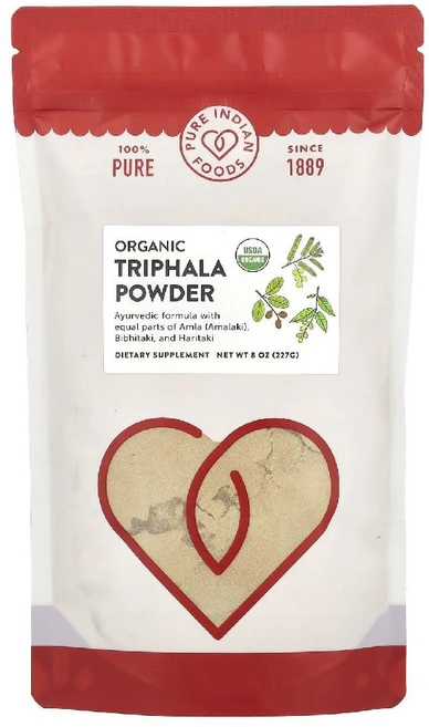 Pure Indian Foods 오가닉 암라 파우더 227g 1개입 인도산 유기농 아말라 분말 슈퍼푸드 (인도산) - 쿠팡