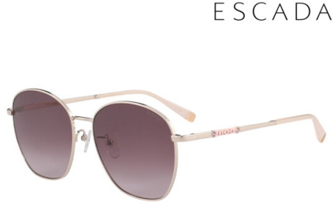[에스까다] 선글라스 SES B51G 0A39 라운드 메탈 자외선차단 여자