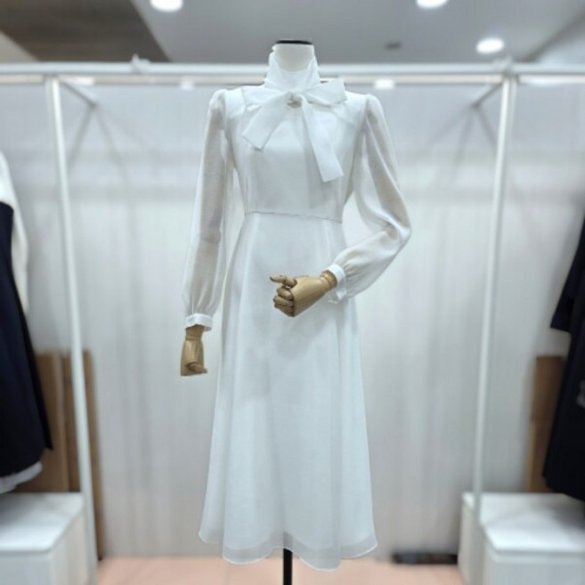 잇미샤 잇미샤 스퀘어넥 타이 원피스ITQ2YOP950)_DG