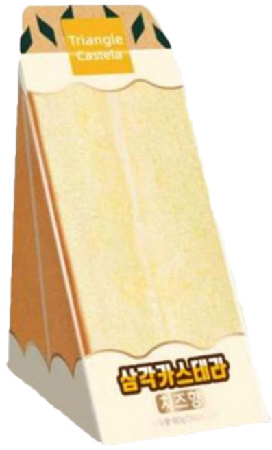 에스엠 삼각카스테라 치즈향, 90g, 3개