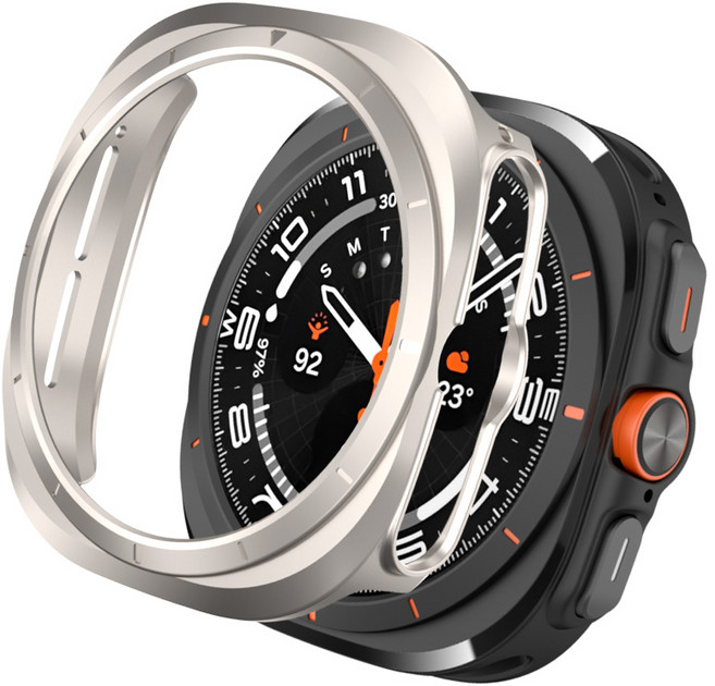 적용 갤럭시워치7 케이스 PC소재 전기도금 펀칭WH740, 별빛Starlight, 1개