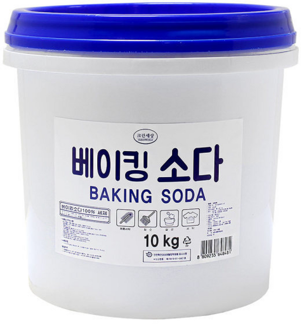 베이킹소다 주방세제/ 표백제/ 세제/ 스푼, 10kg, 1개