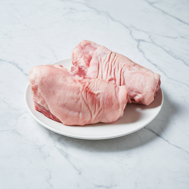 행복한돈 국내산 냉동 뒷장족 쫄데기_뼈사태 2개 2kg내외, 1개, 통쫄데기