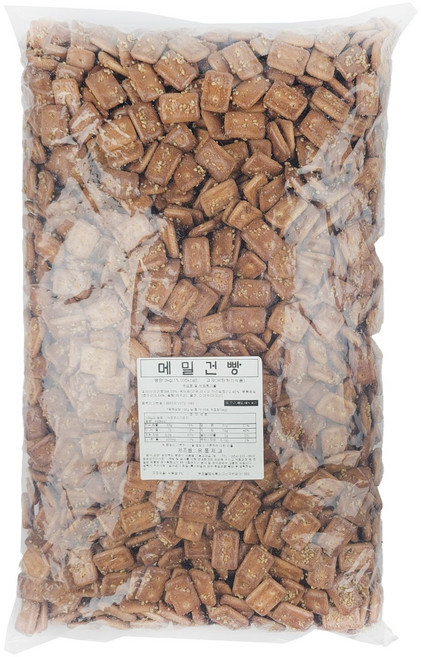 [주5일] 특별한 간식 국내제조 튀긴 메밀건빵, 1개, 3kg