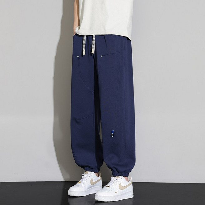 男款大碼休閒運動衛褲