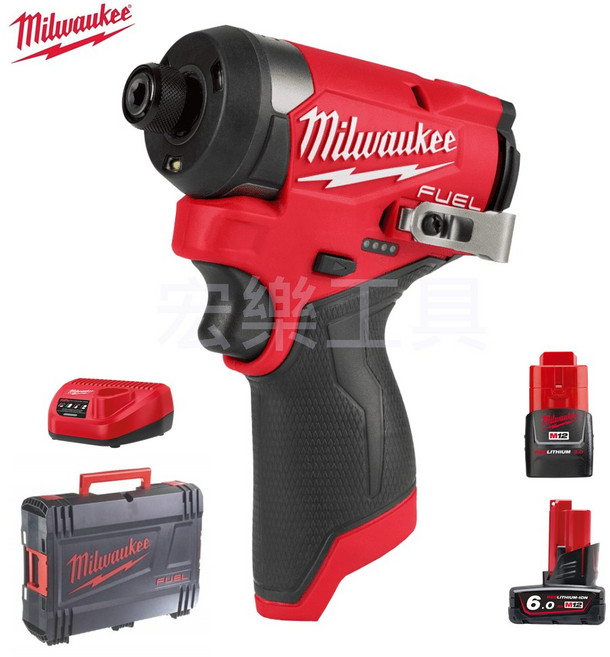 Milwaukee 美沃奇 12V 鋰電 無刷 衝擊 起子機 M12FID2 新款, 1個, M12 FID2-0 空機 最新款 超取