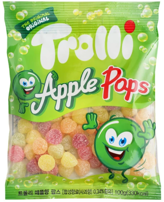 트롤리 애플향 팝스, 100g, 12개