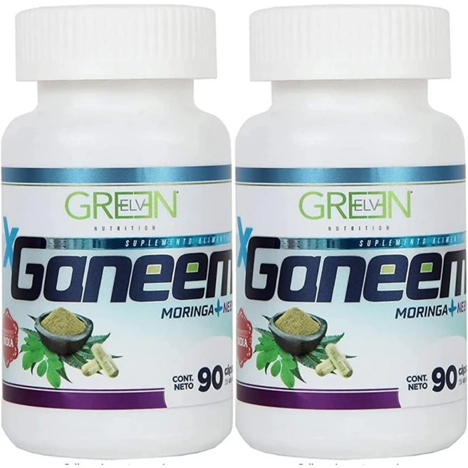 Green Elv Ganeem Moringa 모링가 가님 칼륨보조제 90캡슐 2팩, 2개, 90정 - 쿠팡