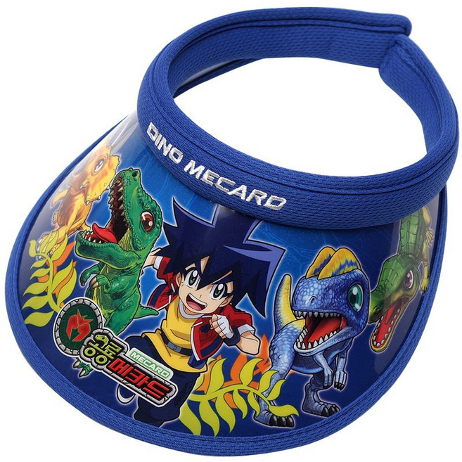 나린키즈 공룡메카드 정글링 썬캡 유아동 어린이 핀캡 햇빛가리개 썬바이저