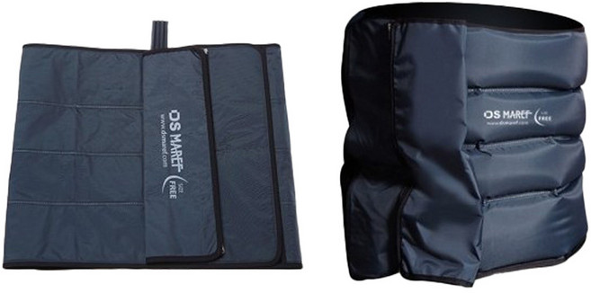 닥터라이프 공기압 마사지기 허리커프 복부커프