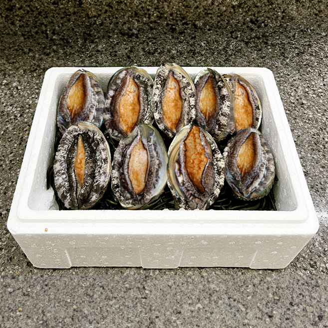 [최상급] 완도 전복 직거래 보길도 노화도 생산자 산지직송 왕특대, 1박스, 1kg 특대 9-10미