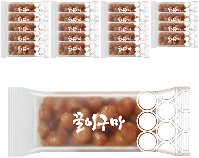 꿀이구마 말랑 오란다 20p, 280g, 1개