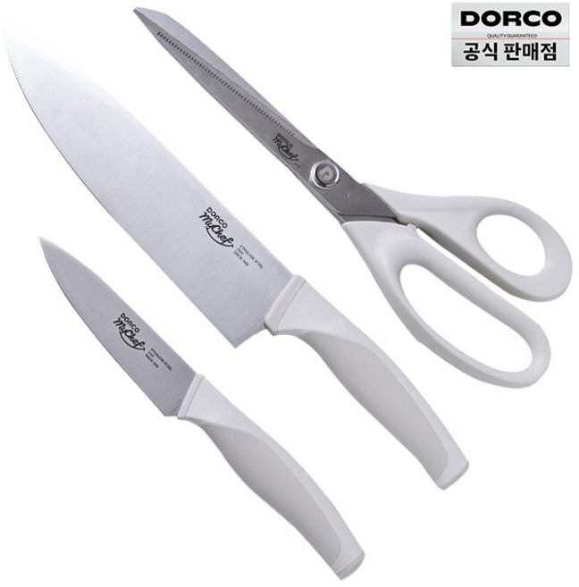 도루코 마린 칼가위 3종세트(베이지), 1세트