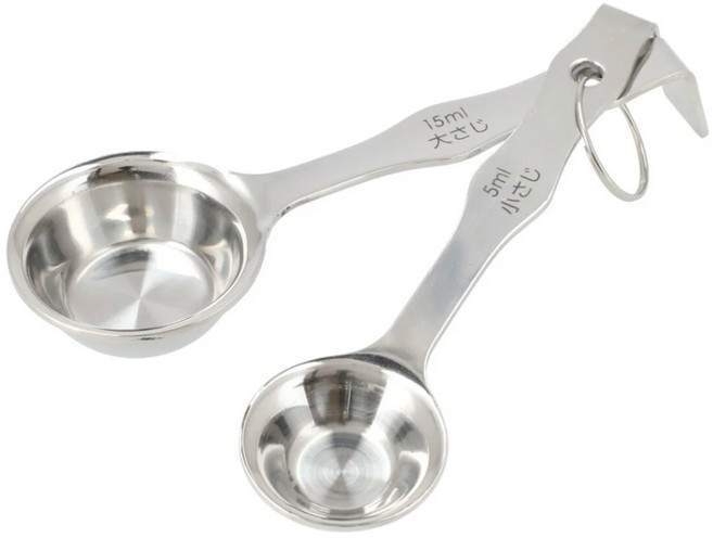 니토리 일본이케아 ST계량 스푼 실버, 1개