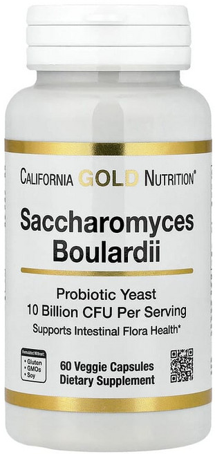 레이크 에비뉴 뉴트리션 사카로미세스 보울라디 100억CFU 60베지캡슐 프로바이오틱 효모