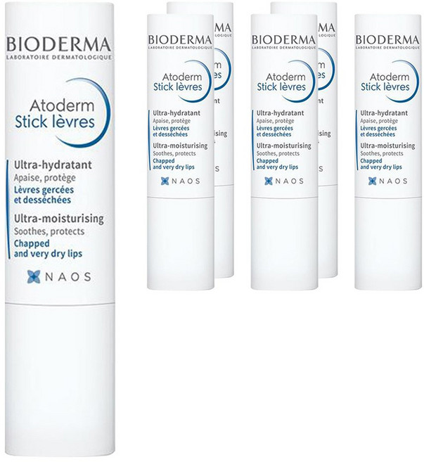 바이오더마 아토덤 립스틱, 6개, 4g