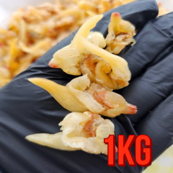 (당일출고)쫄깃한 자숙 건조 말린 개량 건조개살 조개살 조갯살 중국 볶음 요리 반찬 안주, 1개, 1kg