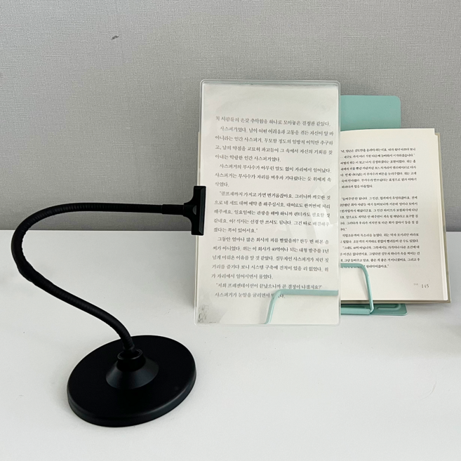 에크나 한눈에 다보기 확대경 독서용 돋보기, 1개, 4배율 프레넬렌즈