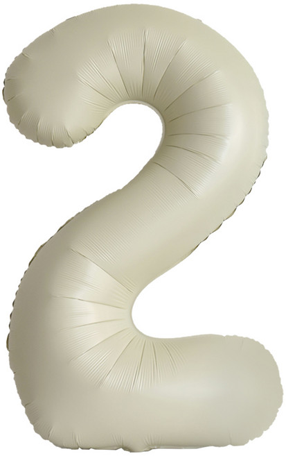이벤트홀릭 초대형 숫자풍선 40인치 100cm, 1개, 크림 2