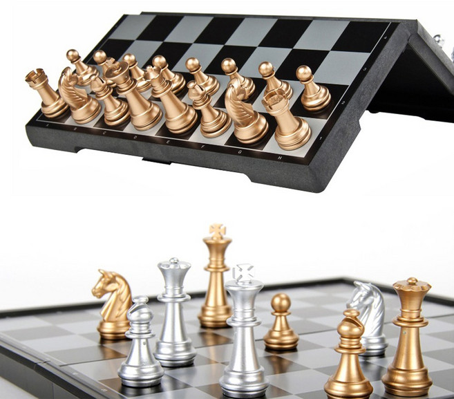 UB 다담기 자석체스 25cm 정밀 체스말 고급세트, 1개