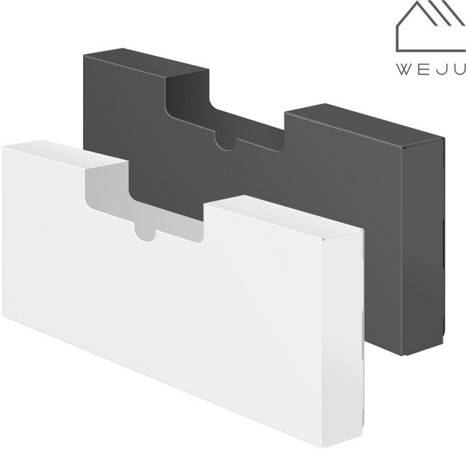 [위주]비닐봉투주방위생용품 씽크대 서랍 정리함(대), 화이트, 1개