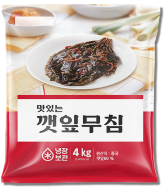 맛있는 깻잎무침, 4kg, 1개