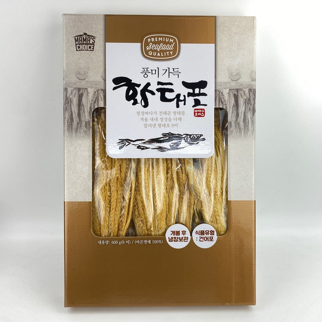 황태선물세트 명절선물용 황태포세트, 1개, 600g