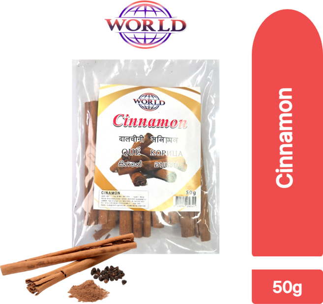 World Cinnamon 계피 향신료, 100g, 1개