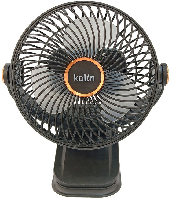 kolin 桌上型電風扇, 黑色, KF-DL4U26