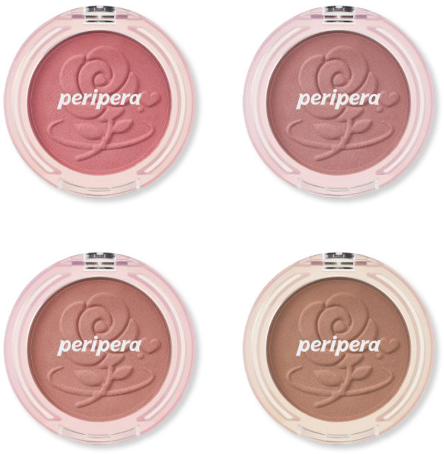 PERIPERA 柔霧腮紅 玫瑰腮紅 30 SOFT PINK, 1個