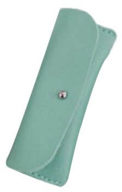 가죽 도장 케이스, 에메랄드블루