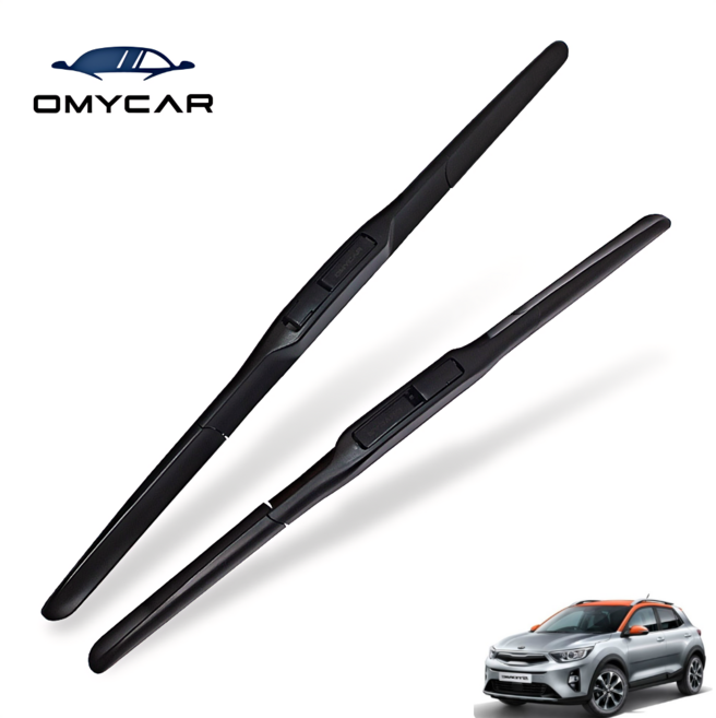 오마이카 기아 소형SUV 하이브리드와이퍼1세트, 스토닉  17년~20년