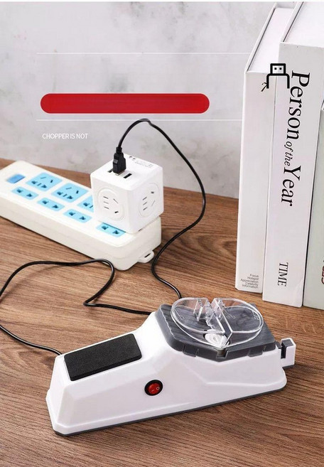 자동 칼갈이 기계 업소용 다용도 그라인더 연삭 정확한, 1개, USB 1단계 모델 18개 연마 디스크 포함