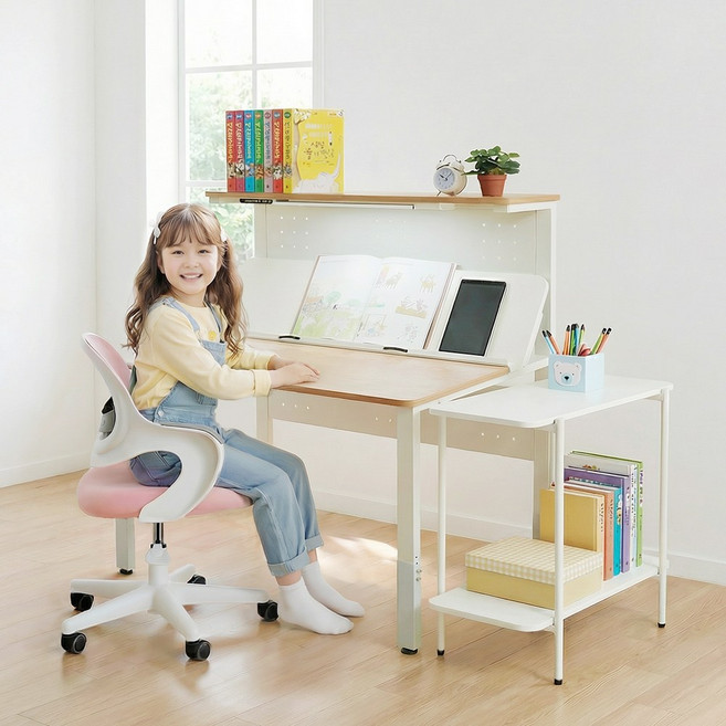그로우업데스크 초등학생 책상 중학생 기능성 책상, 유, 무