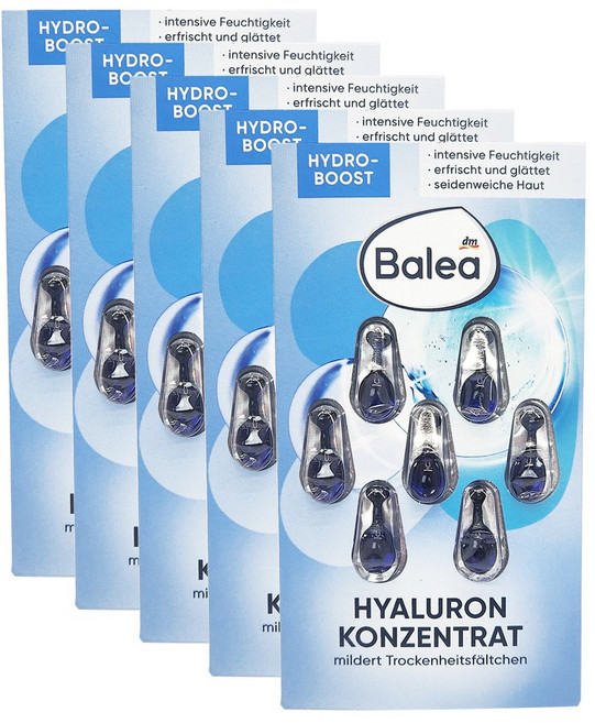 발레아 모이스처라이징 컨센트레이트 앰플(7캡슐) 5팩, 2.66ml, 5개