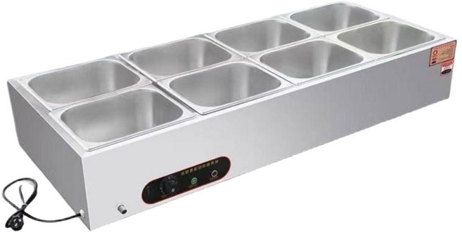 반찬워머기 보온 핫푸드 온도 전기식 진열 카페 주방용 식당 대용량 기타주방가전 스텐 영업용, 5. D2 박스 2 (박스와 뚜껑 포함)