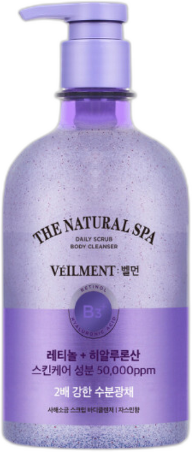 벨먼 스파 스크럽 수분광채 바디워시 자스민 600g, 1개