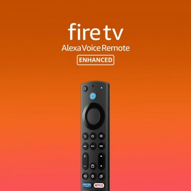 Amazon Fire TV Alexa 음성 원격 향상 최신 모델 호환되는 장치 필요, Alexa Voice Remote Enhanced, 1개