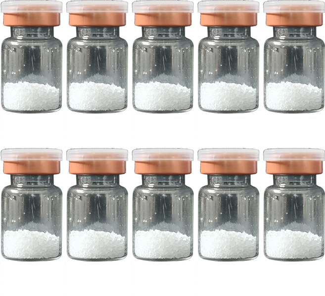 보건몰닷컴 교육용 앰플 바이알 택일, 1세트, 바이알-가루 5ml 10개입