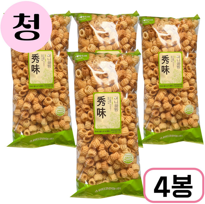 스위티코리아_허니꿀짱 8D25, 4개, 1kg