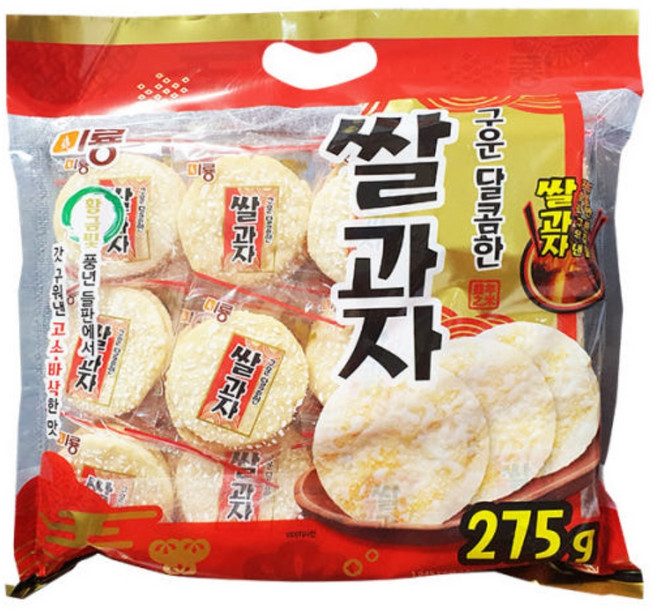 미룡구운달콤한쌀과자 275G/(주)오성물산코리아, 275g, 8개