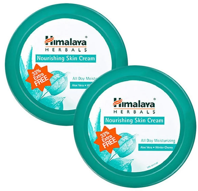 히말라야 너리싱 스킨크림 150ml x 2개 보습 영양로션 수분크림 수분감 탄력피부 각질완화 쌀겨 아몬드 - 쿠팡